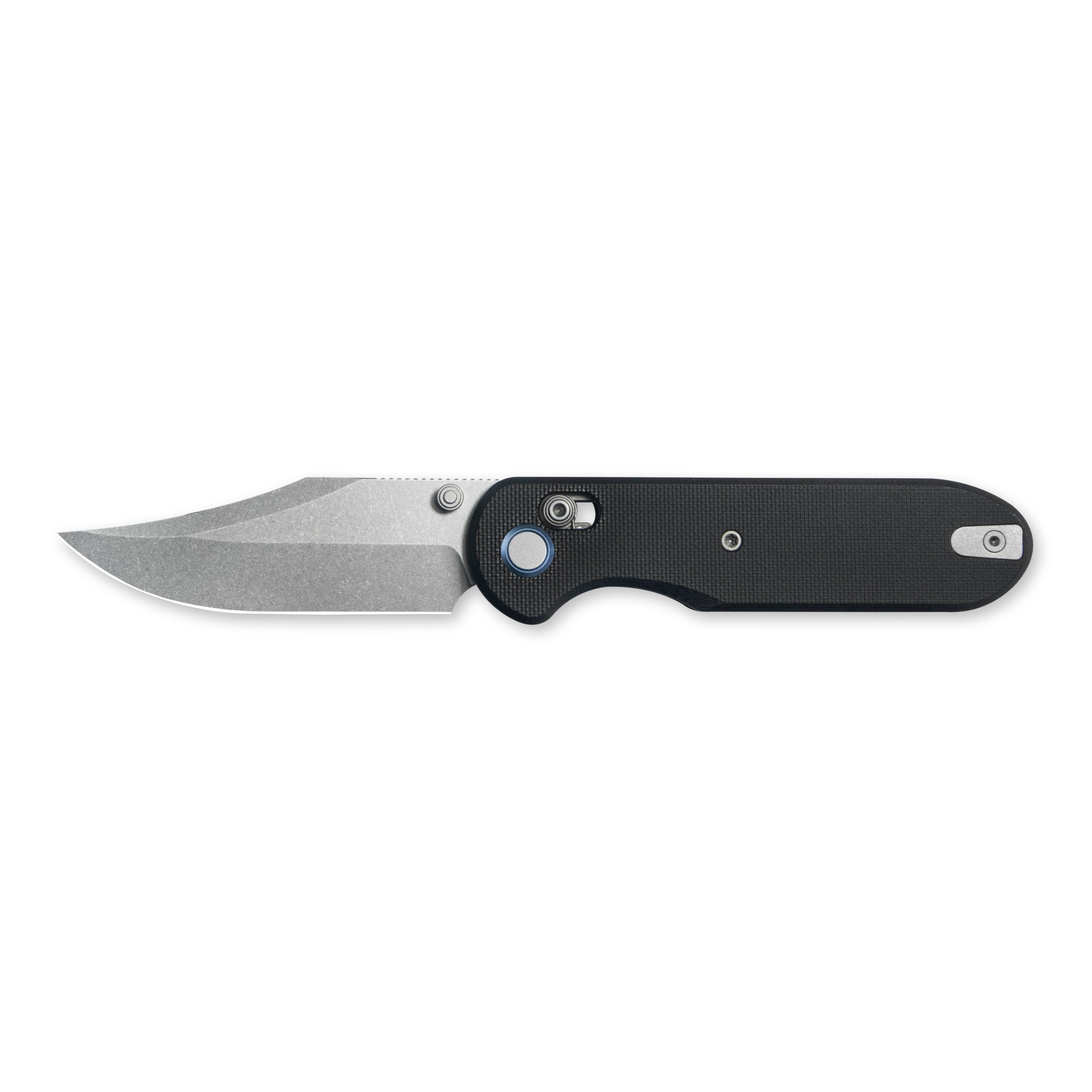 Geo knife Ethereal Cutter Axis lock Folding Knife Black G10 Handle 3.0" Stonewash Bohler M390 Blade GEO2401F