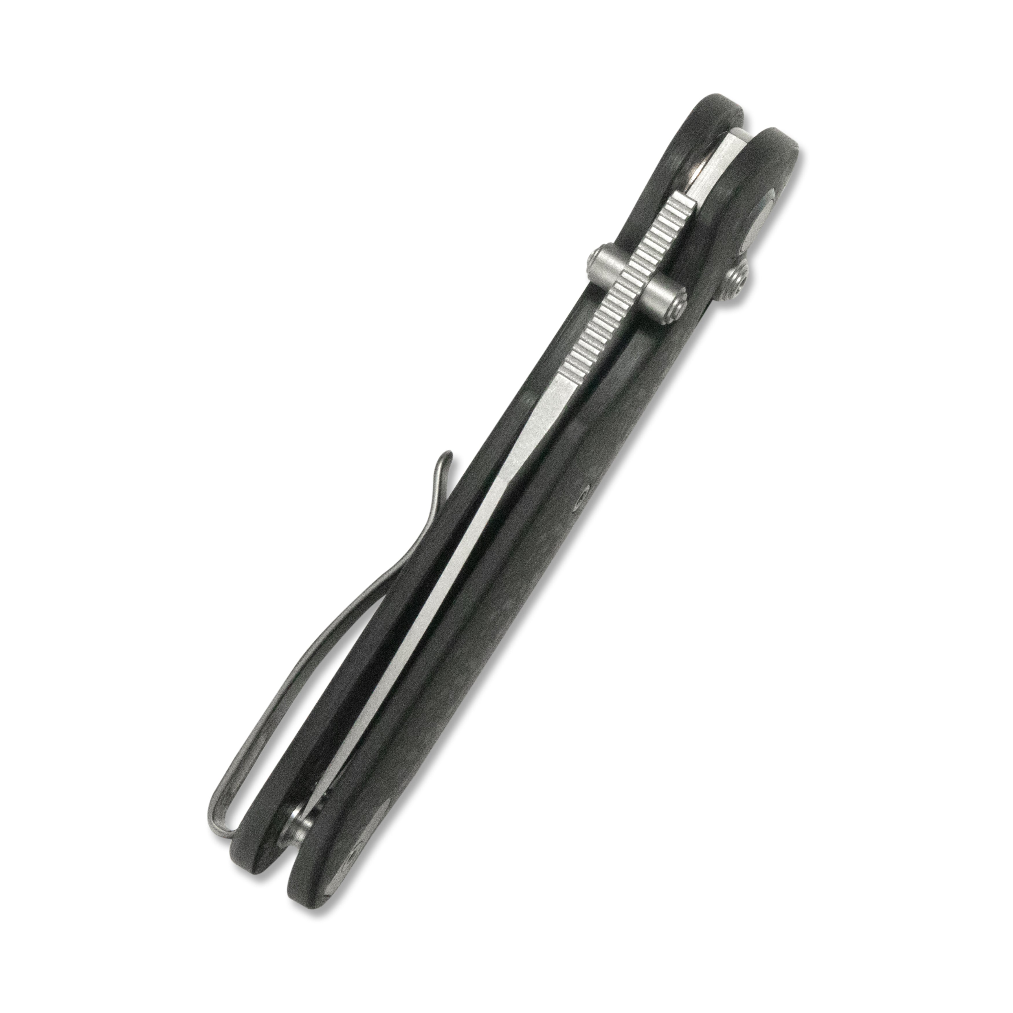 Geo knife Ethereal Cutter Axis lock Folding Knife Black Carbon Fiber Handle 3.0" Stonewash Bohler M390 Blade GEO2401K